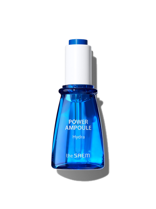 The Saem Power Ampoule Hydra 35ml blue dropper bottle