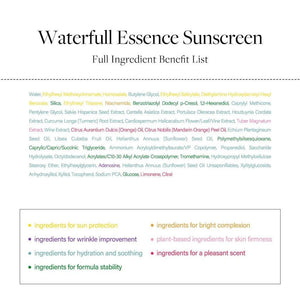 d'Alba Waterful Essence Sunscreen 50ml