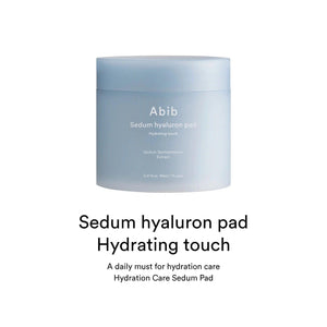 Abib Sedum hyaluron pad Hydrating touch - 165ml. 75 pads