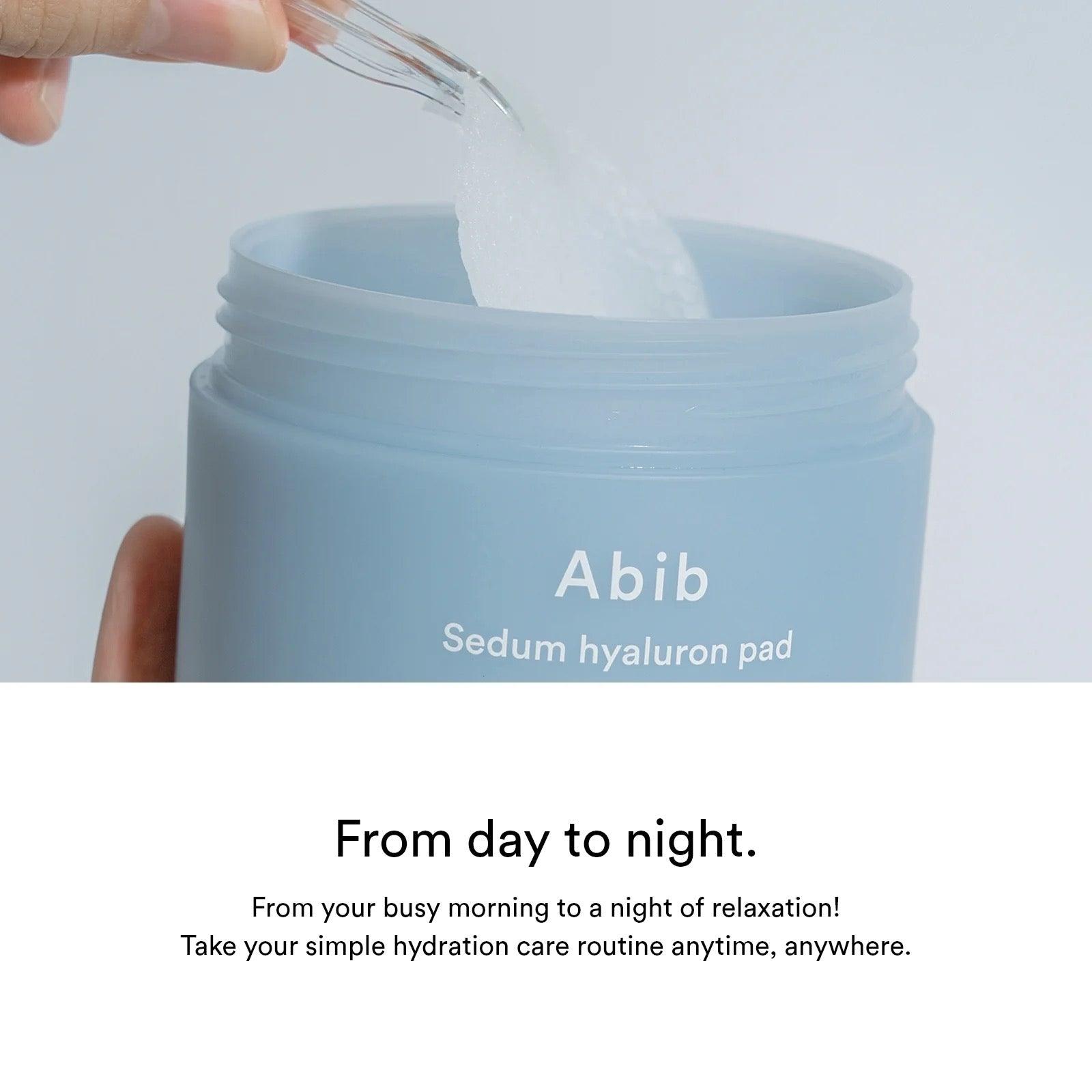 Abib Sedum hyaluron pad Hydrating touch - 165ml. 75 pads