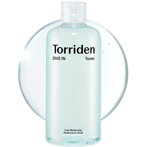 Torriden DIVE IN Low Molecular Hyaluronic Acid Toner 300ml - Kbeauty Sale | Authentic Korean Skincare Products