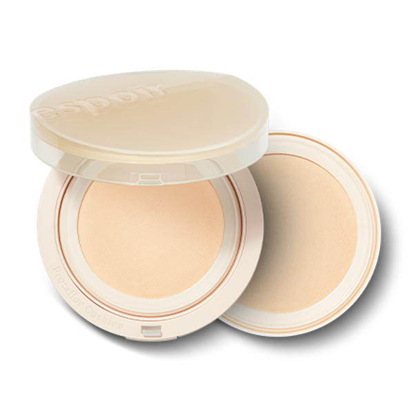 Espoir Pro Tailor Be Natural Cushion in Ivory, light beige compact case with soft finish