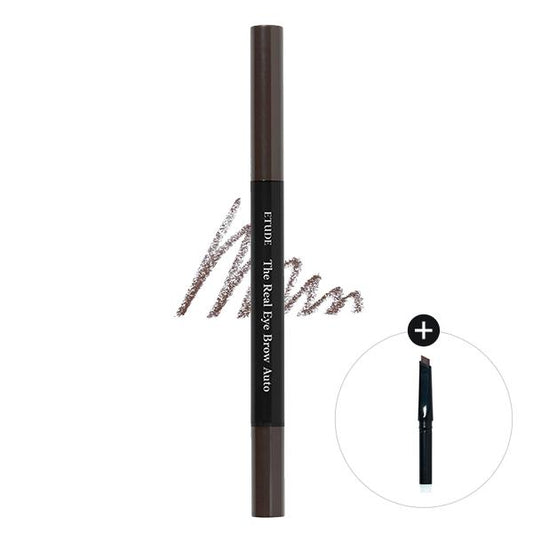 Etude House The Real Eye brow Auto Pencil -02 Grey Brown