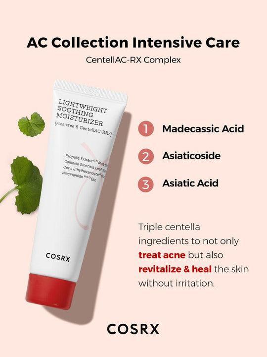 COSRX AC Collection Lightweight Soothing Moisturizer 80ml