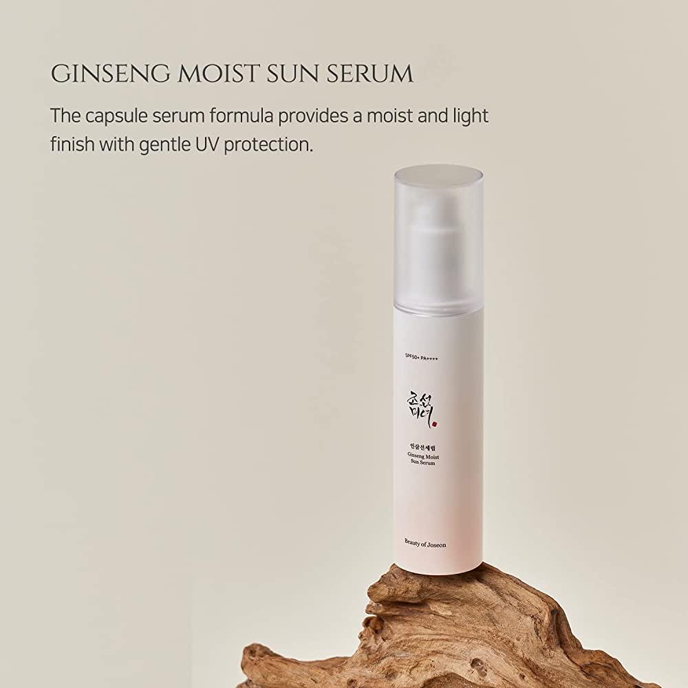 Beauty Of Joseon Ginseng Moist Sun Serum 50ml - Kbeauty Sale | Authentic Korean Skincare Products