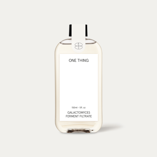 ONE THING Galactomyces Ferment Filtrate 150ml in minimalist clear bottle with white label