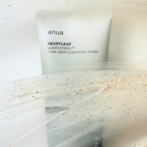 Anua HEARTLEAF QUERCETINOL PORE DEEP CLEANSING FOAM 150ML - Kbeauty Sale | Authentic Korean Skincare Products