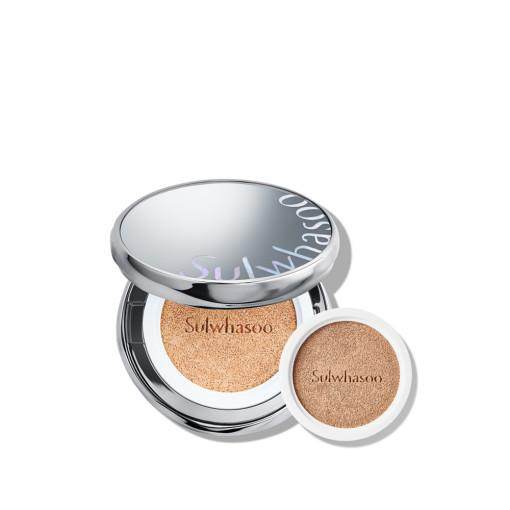 Sulwhasoo The New Perfecting Cushion SPF 50+/PA+++ 15g*2 - 13C1 Cool Ivory - Kbeauty.sale