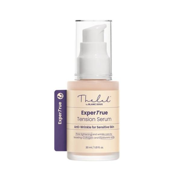 THE LAB by BLANC DOUX Expertrue Tension Serum 30ml in a clear glass dropper bottle