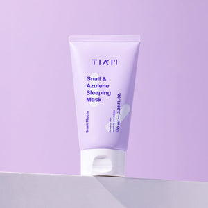 TIAM Snail & Azulene Sleeping Mask - 100ml - Kbeauty Sale | Authentic Korean Skincare Products