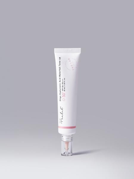 THE LAB by BLANC DOUX Oligo Hyaluronic Acid Waterfull Tone-up sunscreen in a white 40ml tube