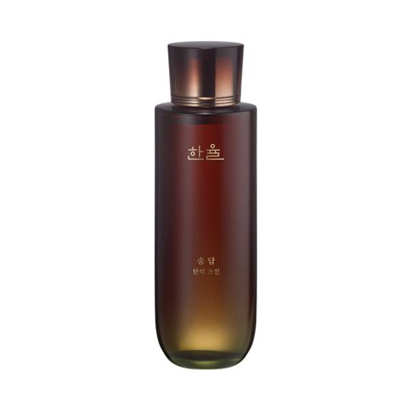 Hanyul Song Dam Firming Skin toner in a frosted brown cylindrical glass bottle