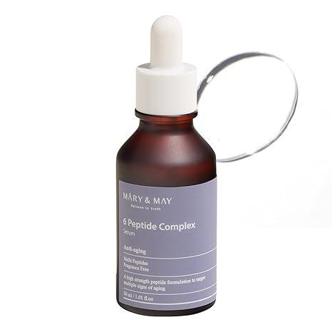 Mary&May 6 Peptide Complex Serum 30ml - Kbeauty Sale | Authentic Korean Skincare Products