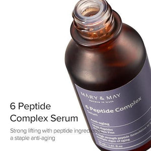 Mary&May 6 Peptide Complex Serum 30ml - Kbeauty Sale | Authentic Korean Skincare Products