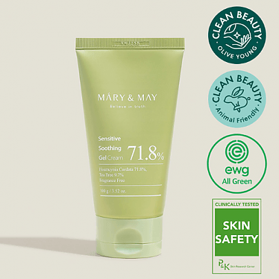 Mary&May Sensitive Soothing Gel Cream 100g - Kbeauty Sale | Authentic Korean Skincare Products