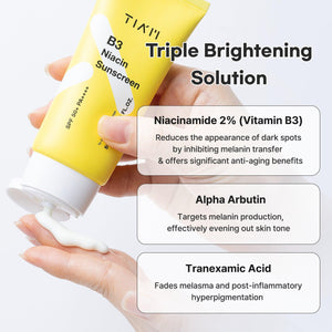 Tiam B3 Niacin Sunscreen 50ml - Kbeauty Sale | Authentic Korean Skincare Products