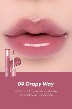 Romand Glasting Color Gloss 4g - 04 Grapy Way