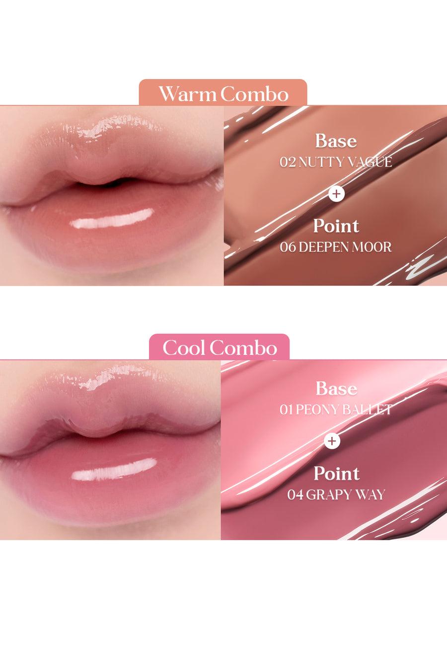 Romand Glasting Color Gloss 4g - 06 Deepen Moor