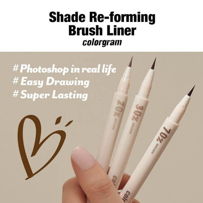 Colorgram Shade Re-Forming Brush Liner 0.5g - Kbeauty.sale