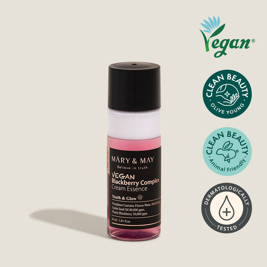 MARY&MAY Vegan Blackberry Complex Cream Essence 30ml [Miniature]