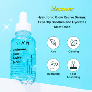 Tiam Hyaluronic Glow Revive Serum - 40ml - Kbeauty Sale | Authentic Korean Skincare Products