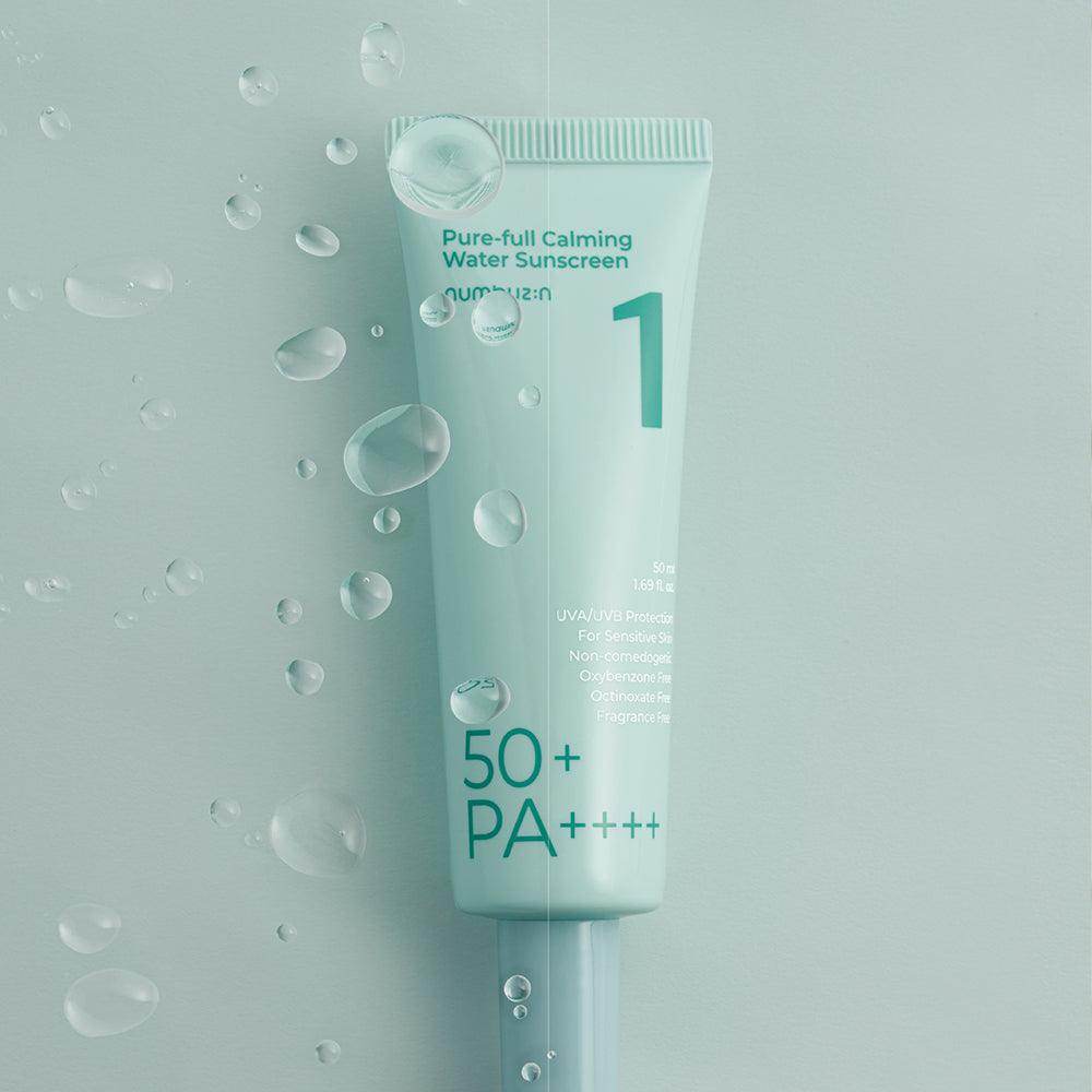 Numbuzin No.1 Pure-Full Calming Water Sunscreen 50ml - Kbeauty.sale