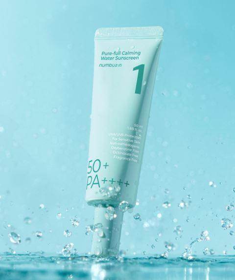 Numbuzin No.1 Pure-Full Calming Water Sunscreen 50ml - Kbeauty.sale