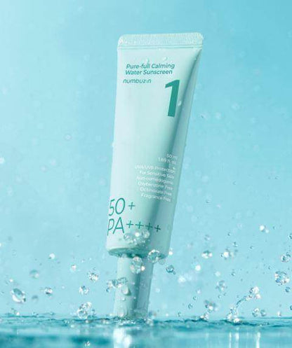 Numbuzin No.1 Pure-Full Calming Water Sunscreen 50ml - Kbeauty.sale