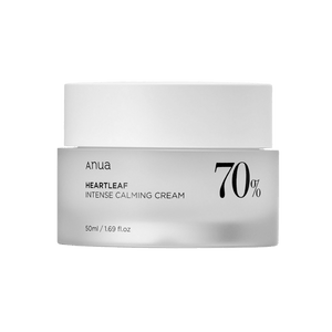 Anua HEARTLEAF 70% INTENSE CALMING CREAM 50ml - Kbeauty Sale | Authentic Korean Skincare Products