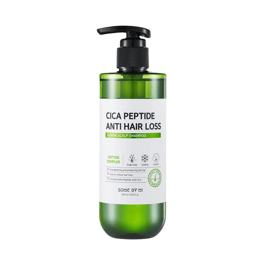 SOME BY MI Cica Peptide Anti Hair Loss Derma Scalp Shampoo 285ml - Kbeauty Sale | Authentic Korean Skincare Products