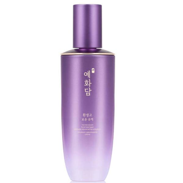 Thefaceshop Yehwadam Hwansaenggo Emulsion in an ornate gold pump bottle