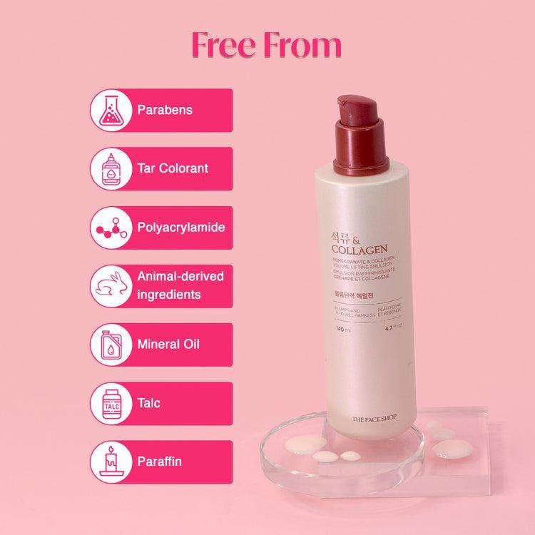 The Face Shop POMEGRANATE AND COLLAGEN VOLUME LIFTING EMULSION 140ml