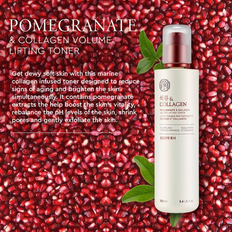 The Face Shop POMEGRANATE AND COLLAGEN VOLUME LIFTING TONER 160ml