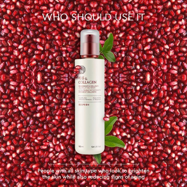 The Face Shop POMEGRANATE AND COLLAGEN VOLUME LIFTING TONER 160ml