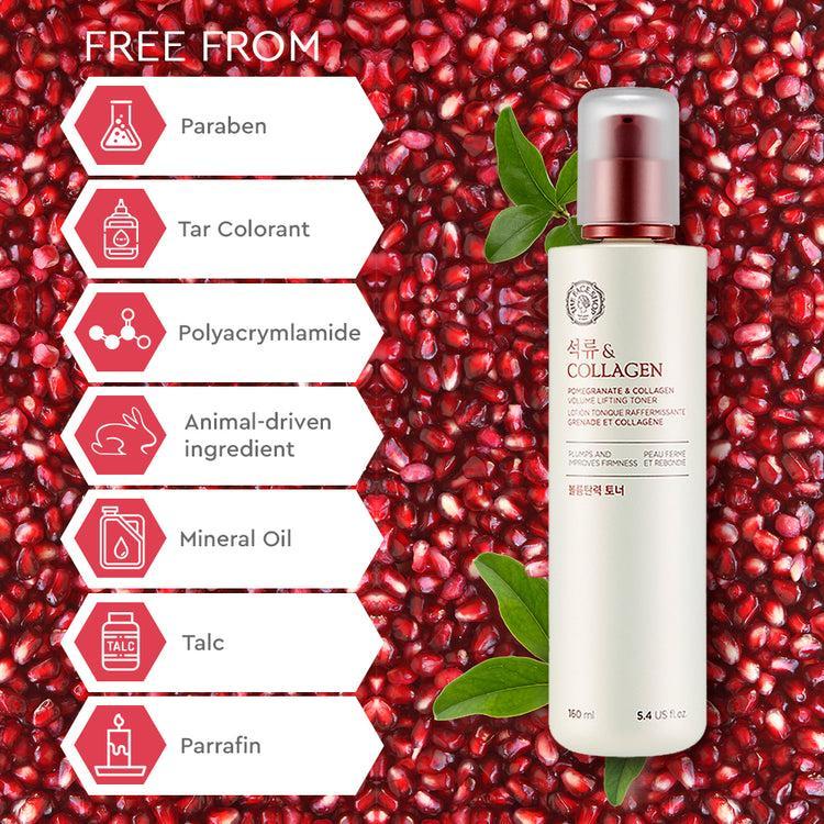 The Face Shop POMEGRANATE AND COLLAGEN VOLUME LIFTING TONER 160ml