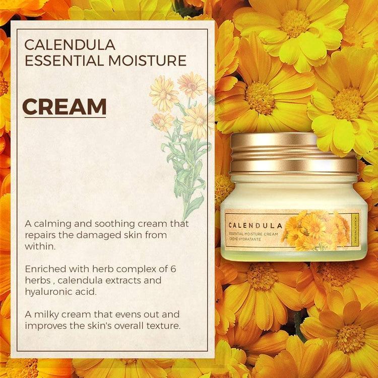 The Face Shop CALENDULA ESSENTIAL MOISTURE CREAM 50ml