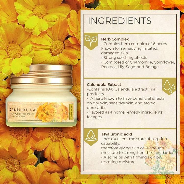 The Face Shop CALENDULA ESSENTIAL MOISTURE CREAM 50ml