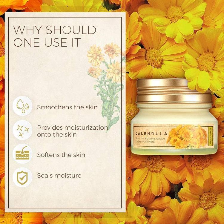 The Face Shop CALENDULA ESSENTIAL MOISTURE CREAM 50ml