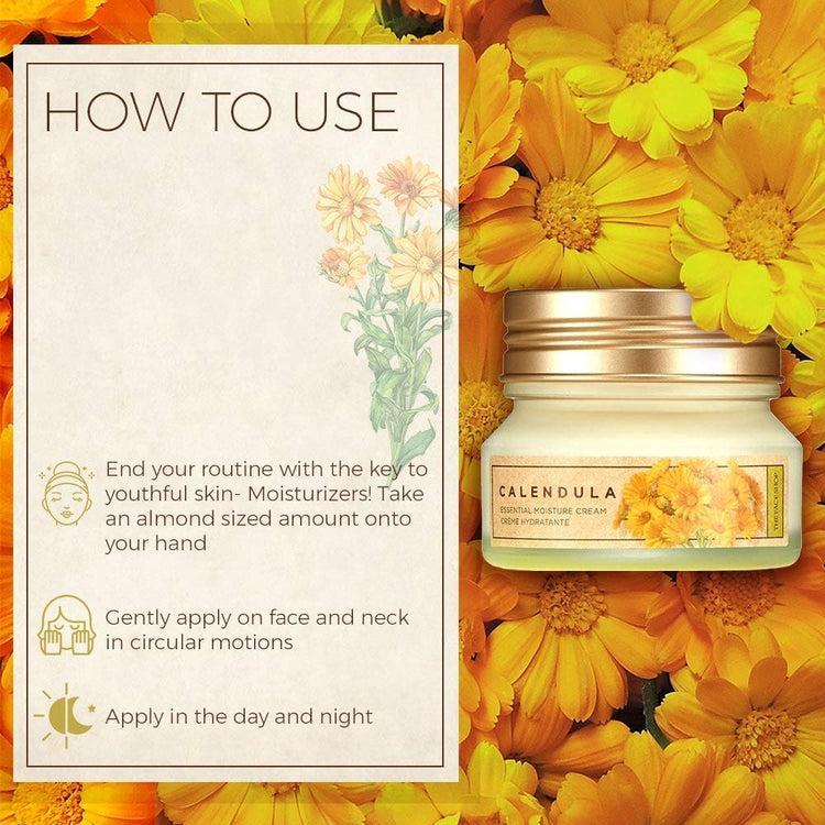 The Face Shop CALENDULA ESSENTIAL MOISTURE CREAM 50ml