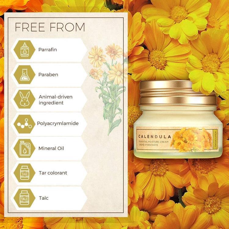 The Face Shop CALENDULA ESSENTIAL MOISTURE CREAM 50ml