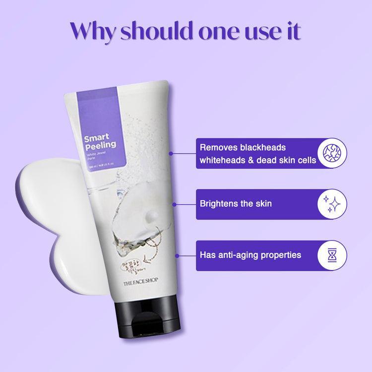 The Face Shop WHITE JEWEL PEELING 120ml