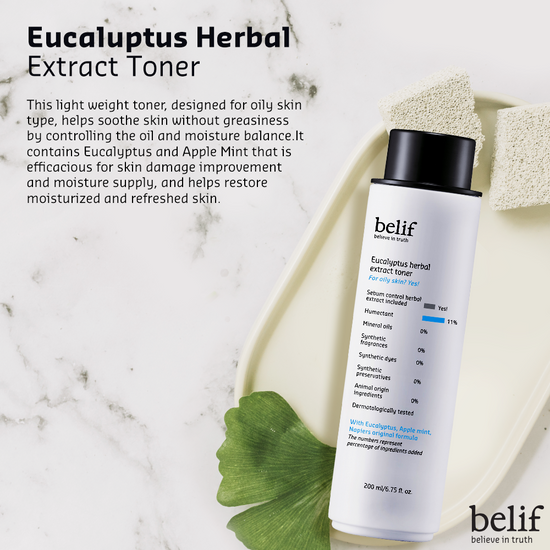 Belif Eucalyptus Herbal Extract Toner 200 ml