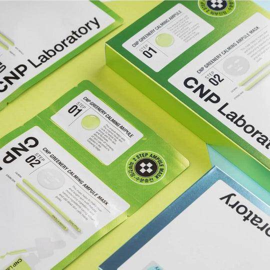 CNP Laboratory 2-Step Greenery Calming Ampule Mask 5ea - Kbeauty.sale