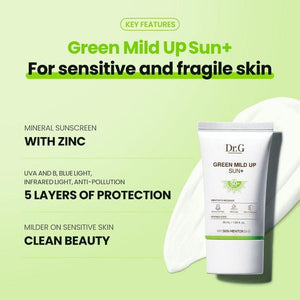 Dr.G Green Mild Up Sun SPF 50+/ PA++++ 50ml