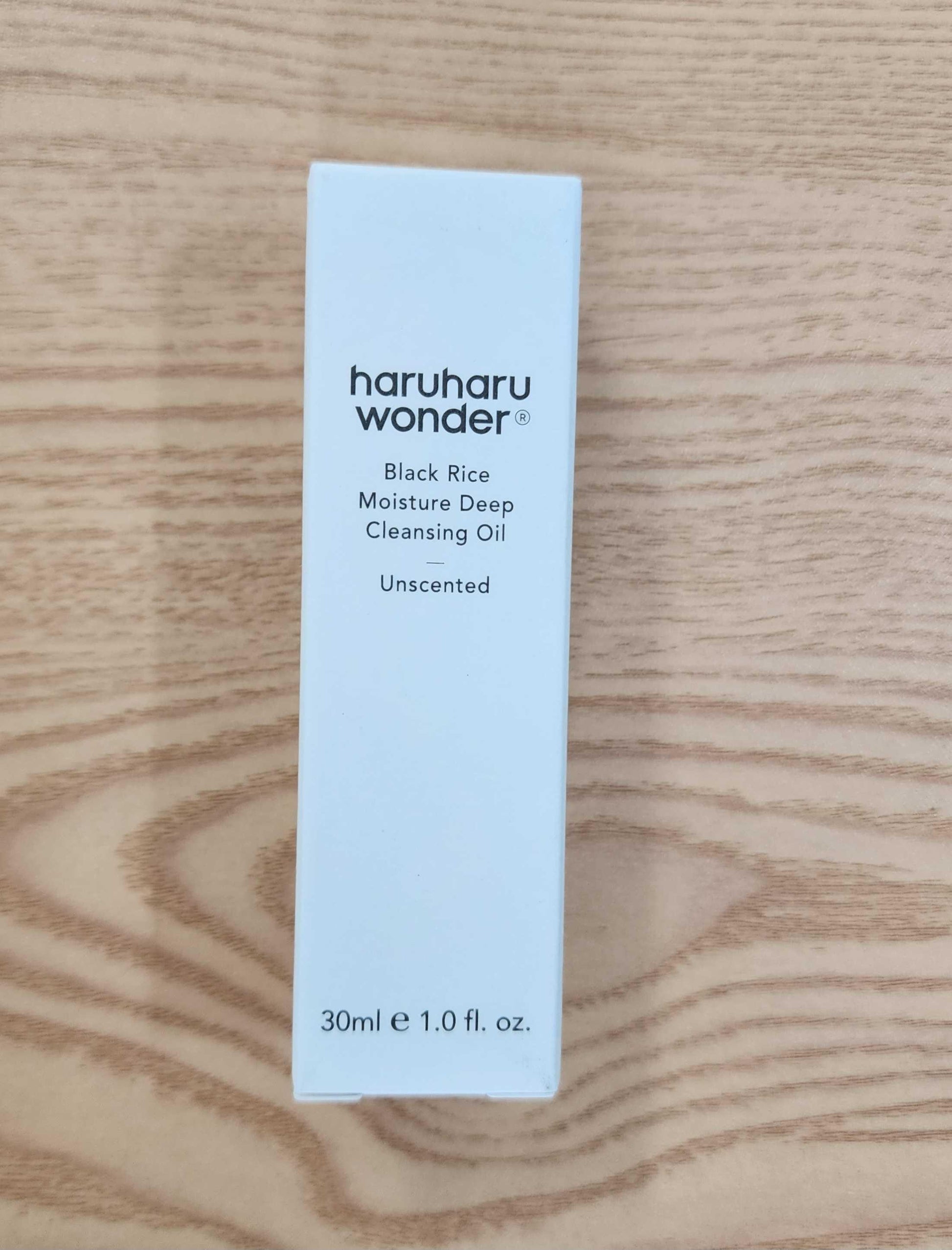 HaruHaru wonder Black Rice Moisture Deep Cleansing Oil 30ml - Kbeauty Sale | Authentic Korean Skincare Products