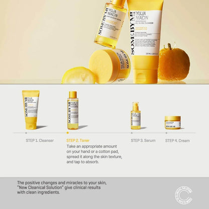 SOME BY MI YUJA NIACIN 30 DAYS MIRACLE BRIGHTENING TONER 150ml - Kbeauty.sale