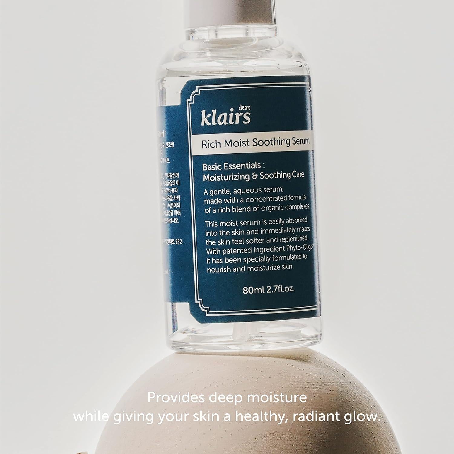 Klairs Rich Moist Soothing Serum 80ml