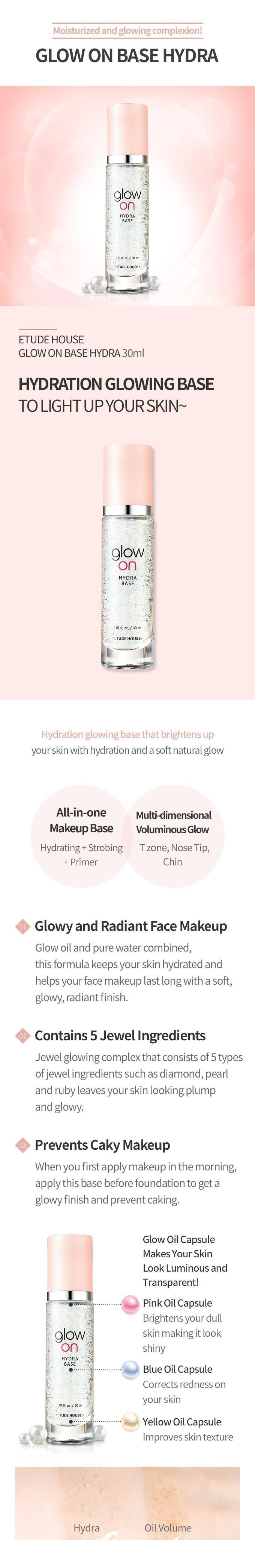 Etude House Glow On Base Hydra 30ml