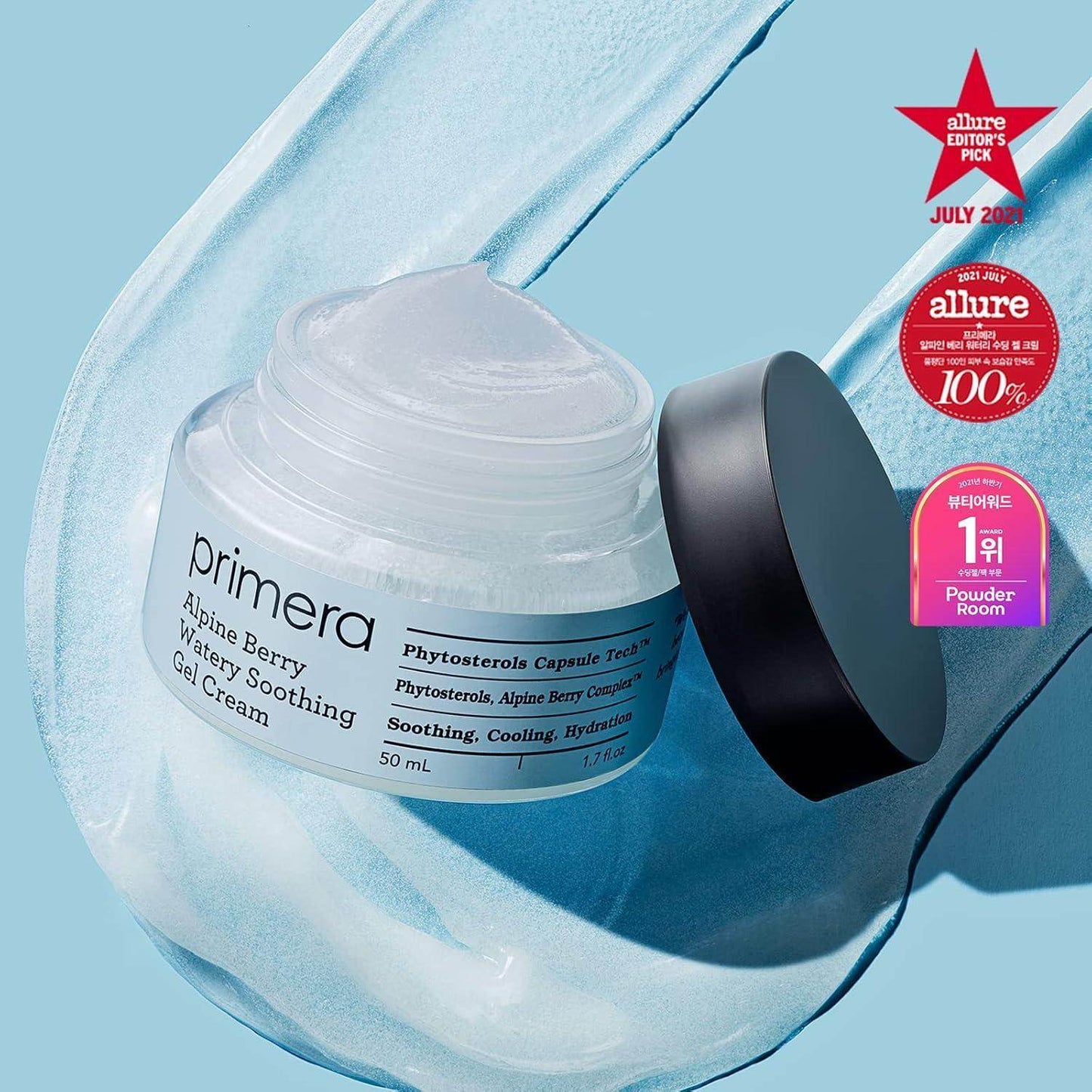 Primera Alpine Berry Watery Soothing Gel Cream 50ml - Kbeauty.sale