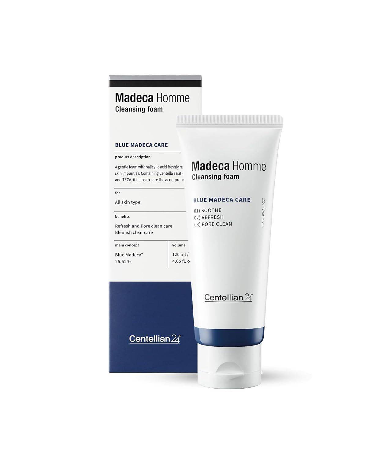 Centellian24 Madeca Homme Cleansing Foam 120ml - Kbeauty.sale
